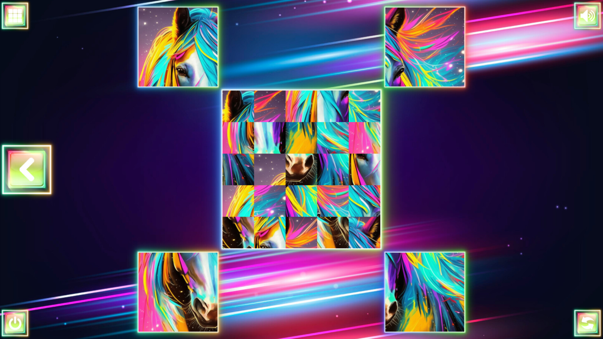 Neon Fantasy: Horses screenshot 5