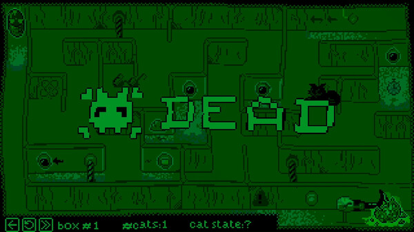 Screenshot z Schrodinger's Cat Experiment