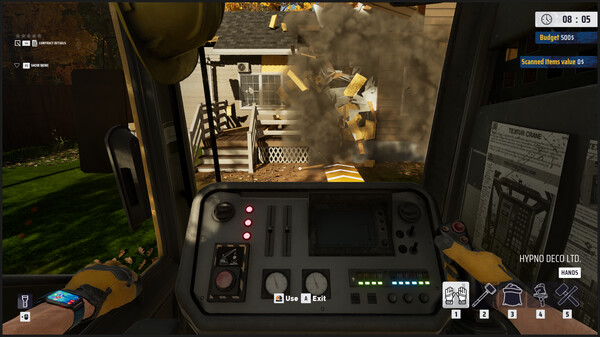 Deconstruction Simulator Demo