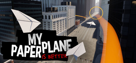 My Paper Plane Is Better — Steam header