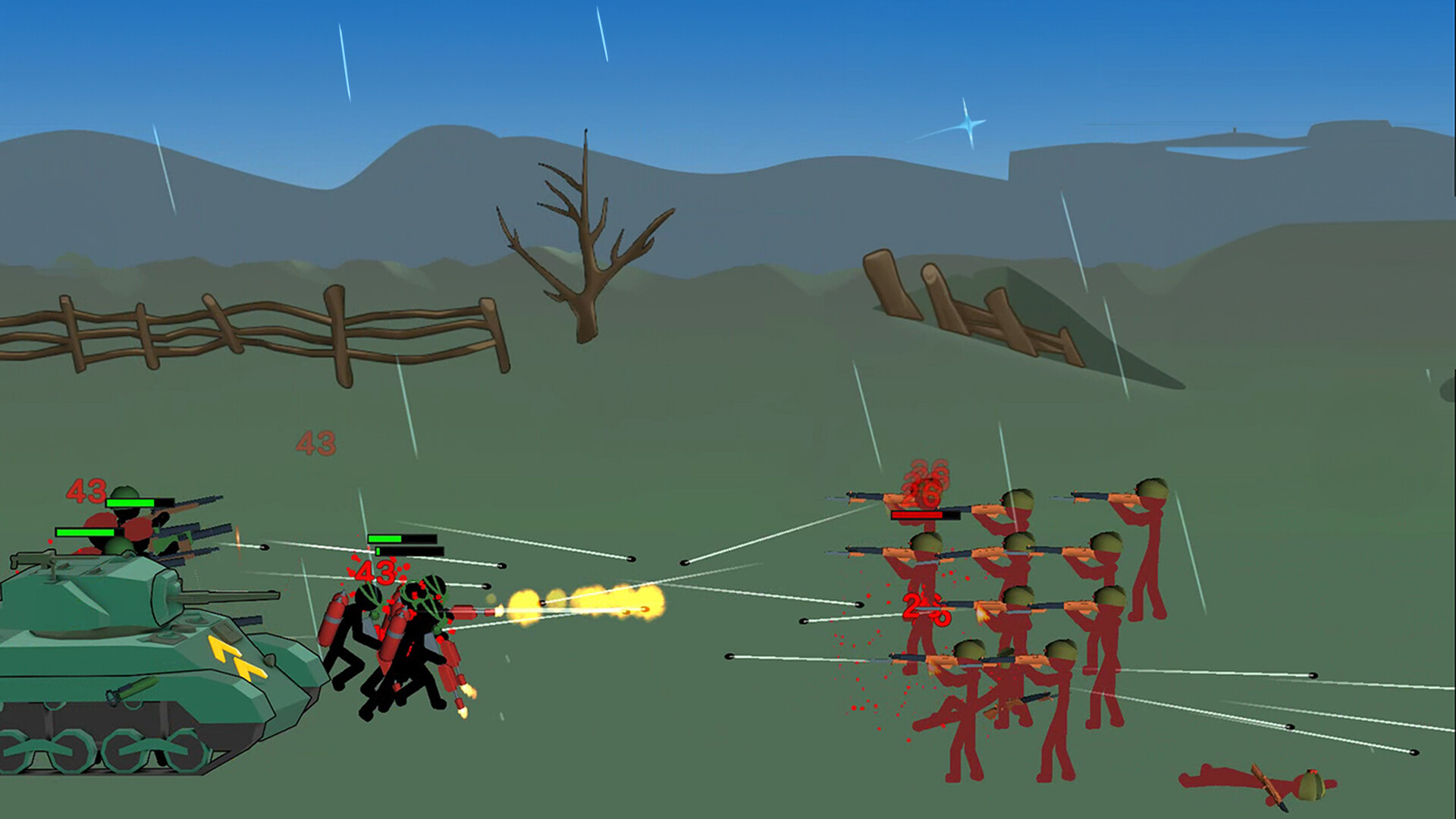 Stickman WW2のスクリーンショット 1