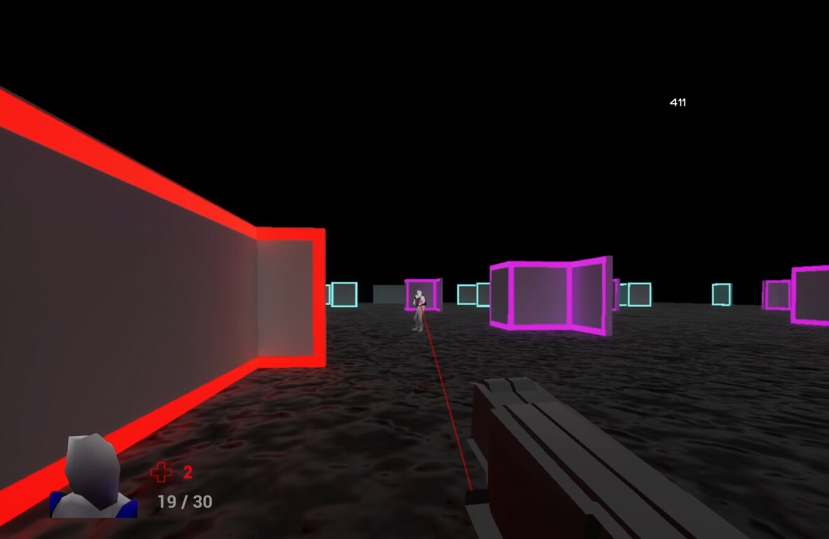 #1. Lazer Tag Arena (Steam) 由: One Man Makes Games