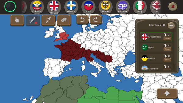 Countryballs at War.