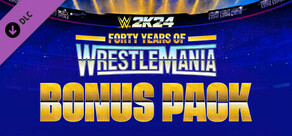 Pack WWE 2K24 Forty Years of WrestleMania