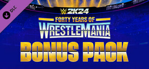 WWE 2K24 40 years of WrestleMania Pack