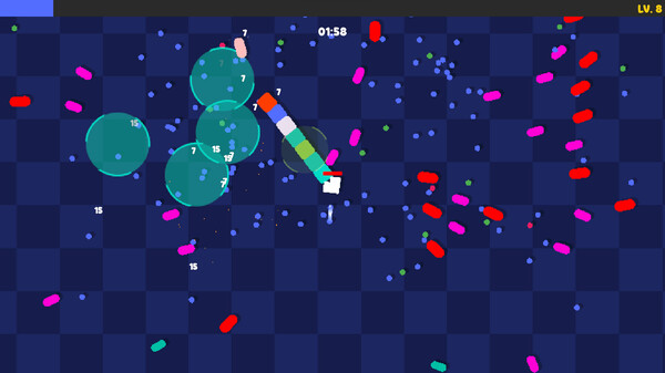 Screenshot z Solar Serpent Squadron