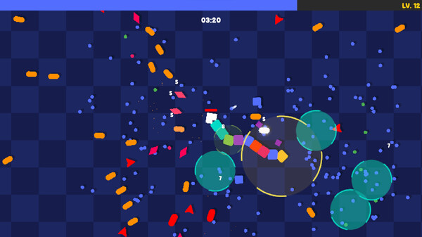 Screenshot z Solar Serpent Squadron