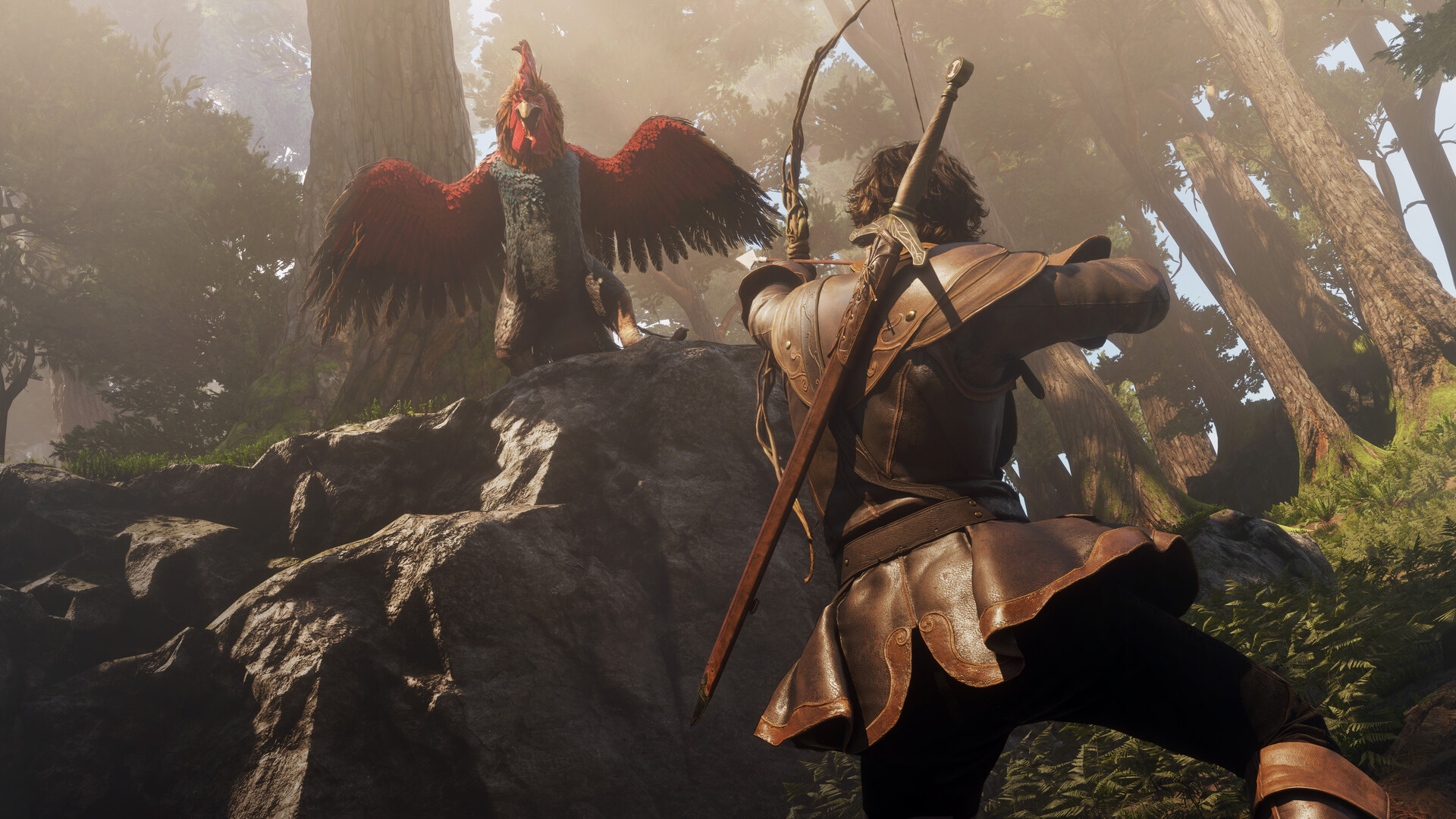 The ranged pillar covers a slow, accurate Deepwood Bow and a faster Repeater Crossbow - and yes, Albion