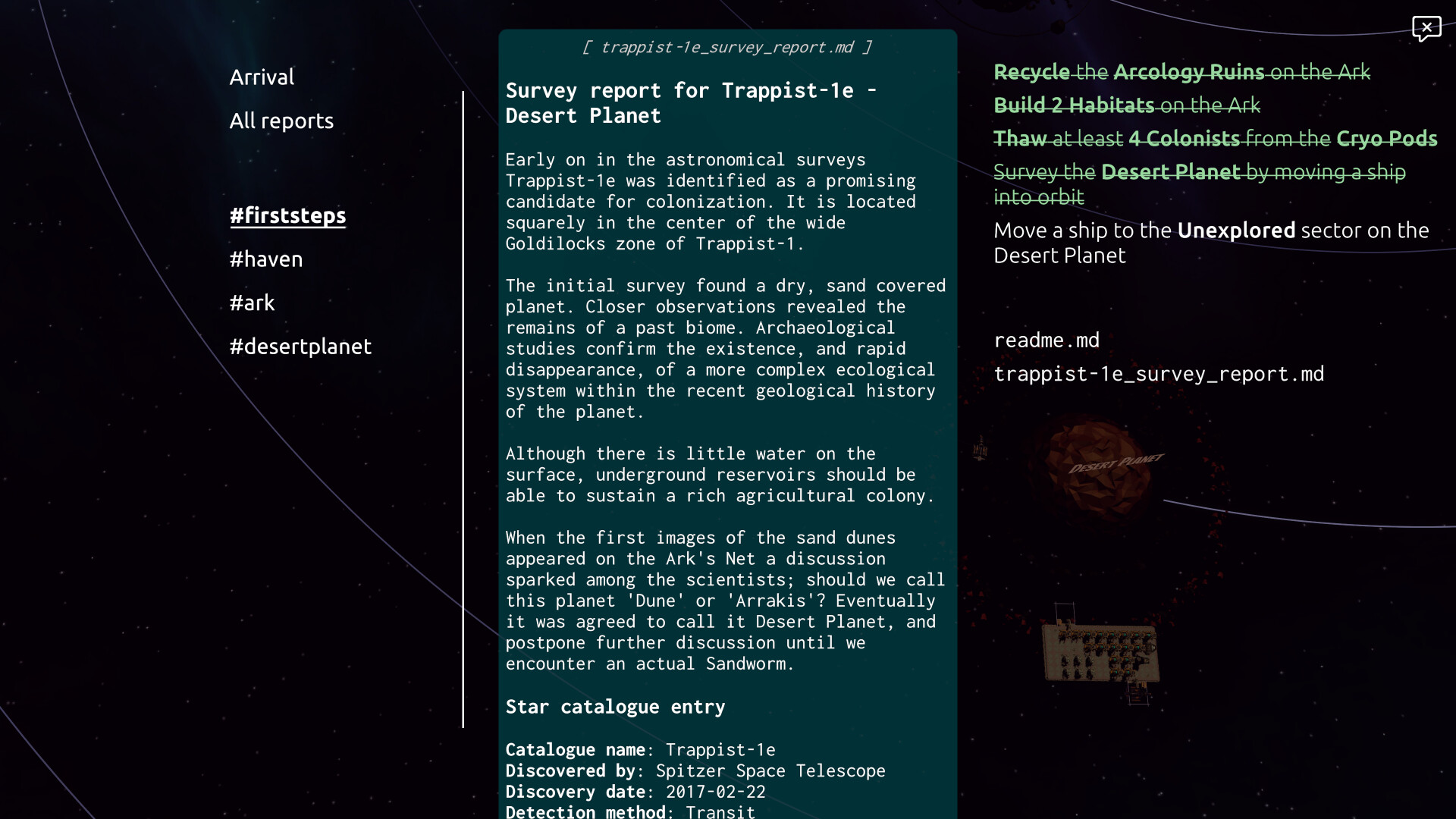 Trappist screenshot #7