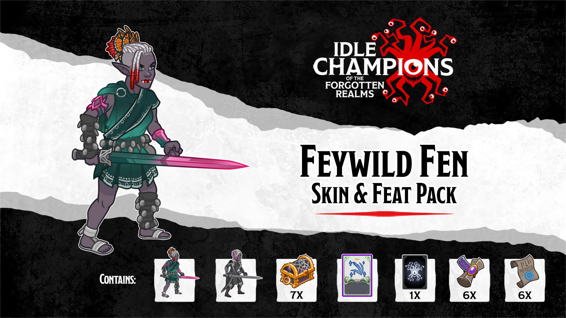 Idle Champions - Feywild Fen Skin & Feat Pack Featured Screenshot #1