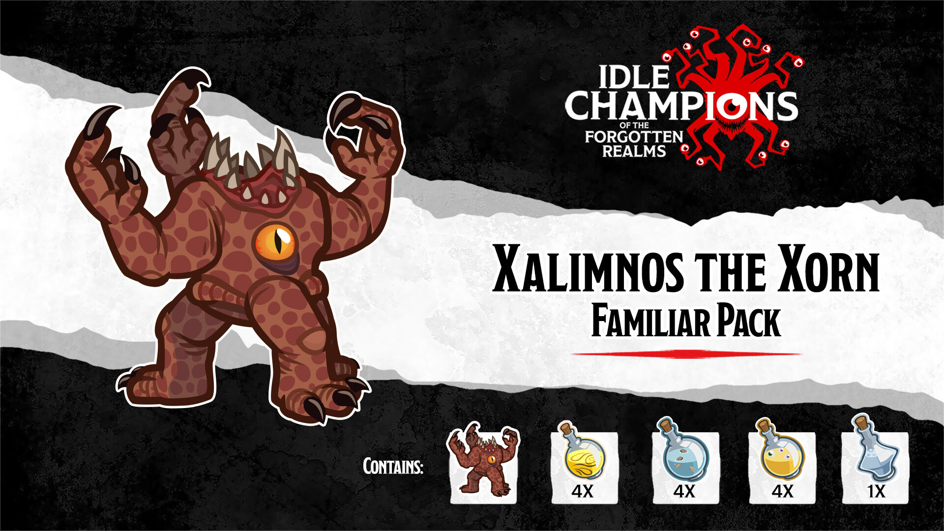 Idle Champions - Xalimnos the Xorn Familiar Pack Featured Screenshot #1