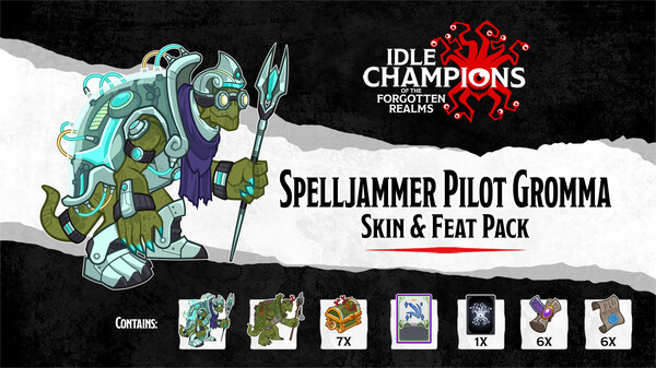 Idle Champions - Spelljammer Pilot Gromma Skin & Feat Pack