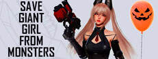 Save Giant Girl from monsters