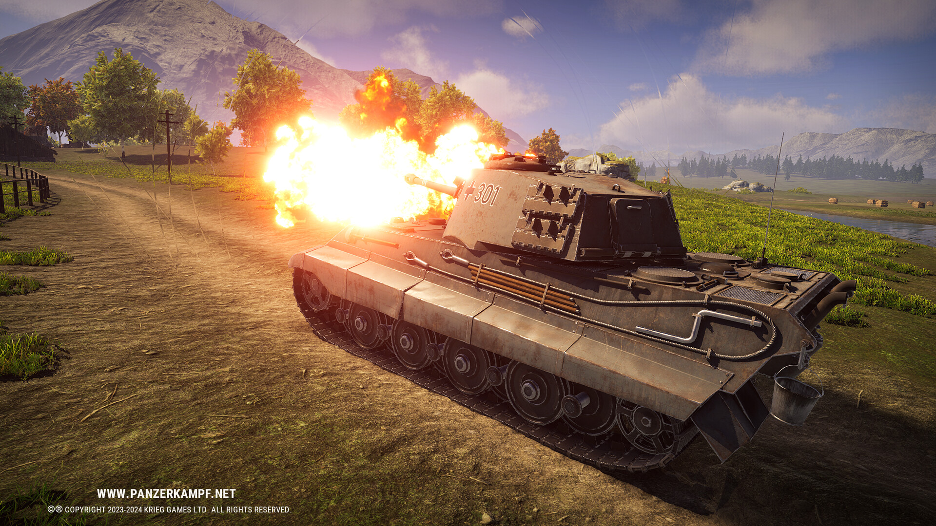 screenshot of PANZERKAMPF® 2