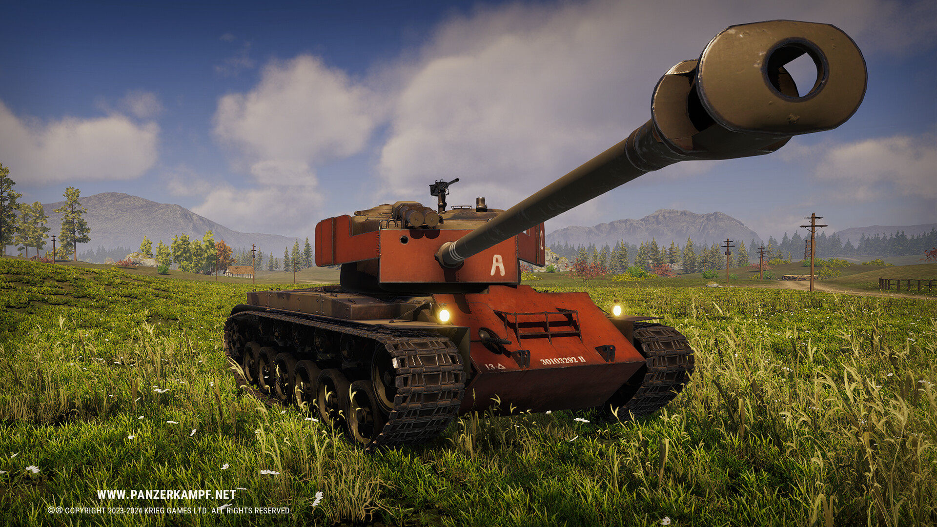 screenshot of PANZERKAMPF® 1