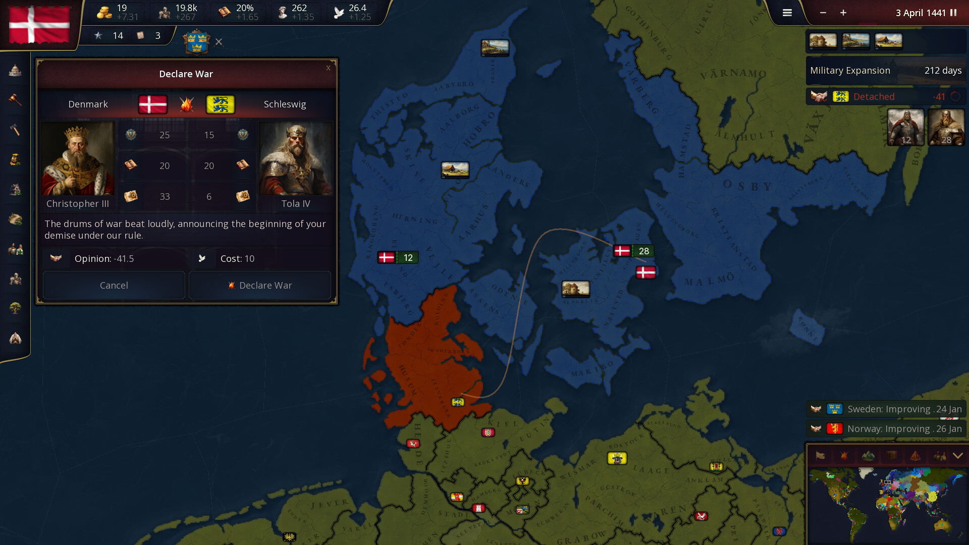 screenshot of Age of History 3 5