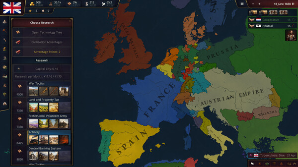 Screenshot 2 of Age of History 3 - additional gameplay view