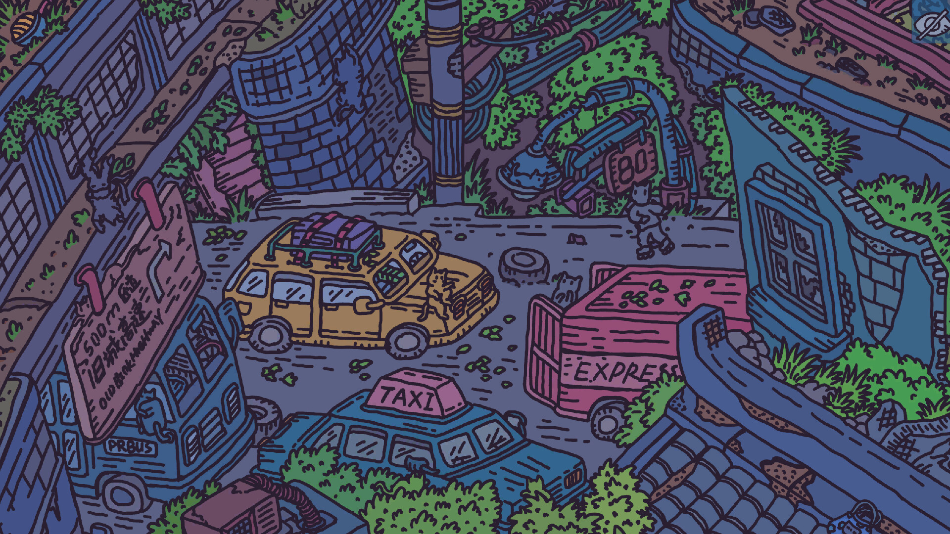 Hidden Cats In Old City Block screenshot #6