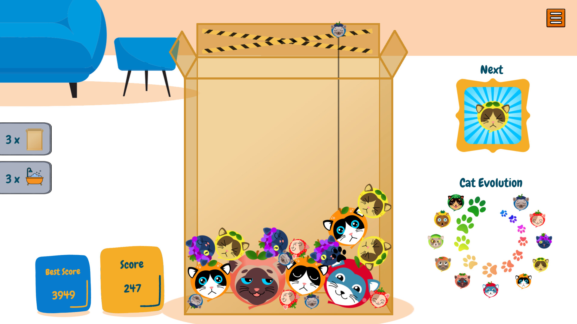 CatMelon - Suika Game screenshot #1