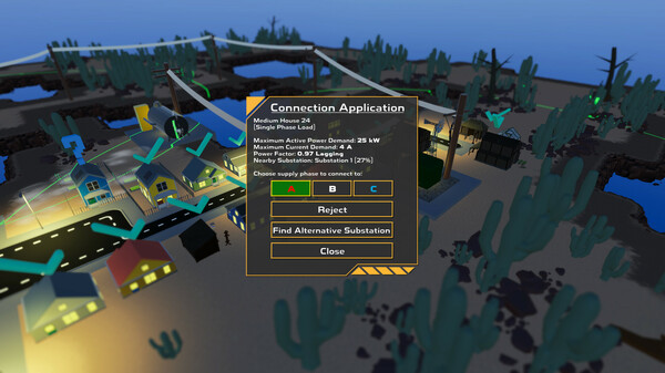 Power Network Tycoon Demo