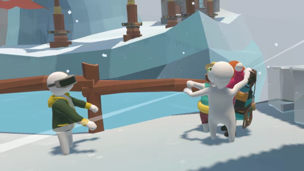 Human Fall Flat VR video 8