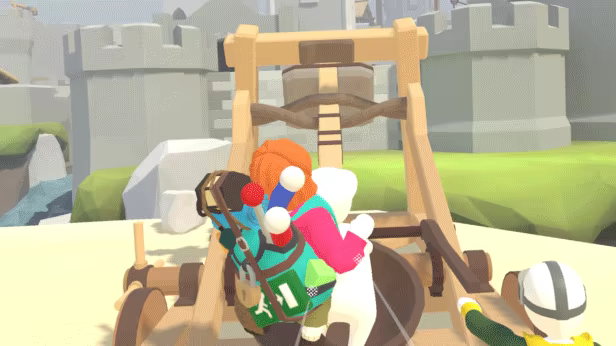 Human Fall Flat VR video 4