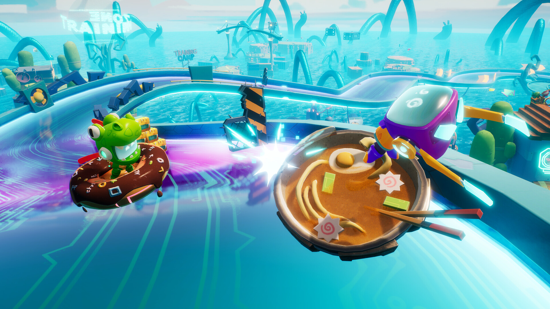 Boti: Byteland Overclocked - Bit Racing DLC Featured Screenshot #1