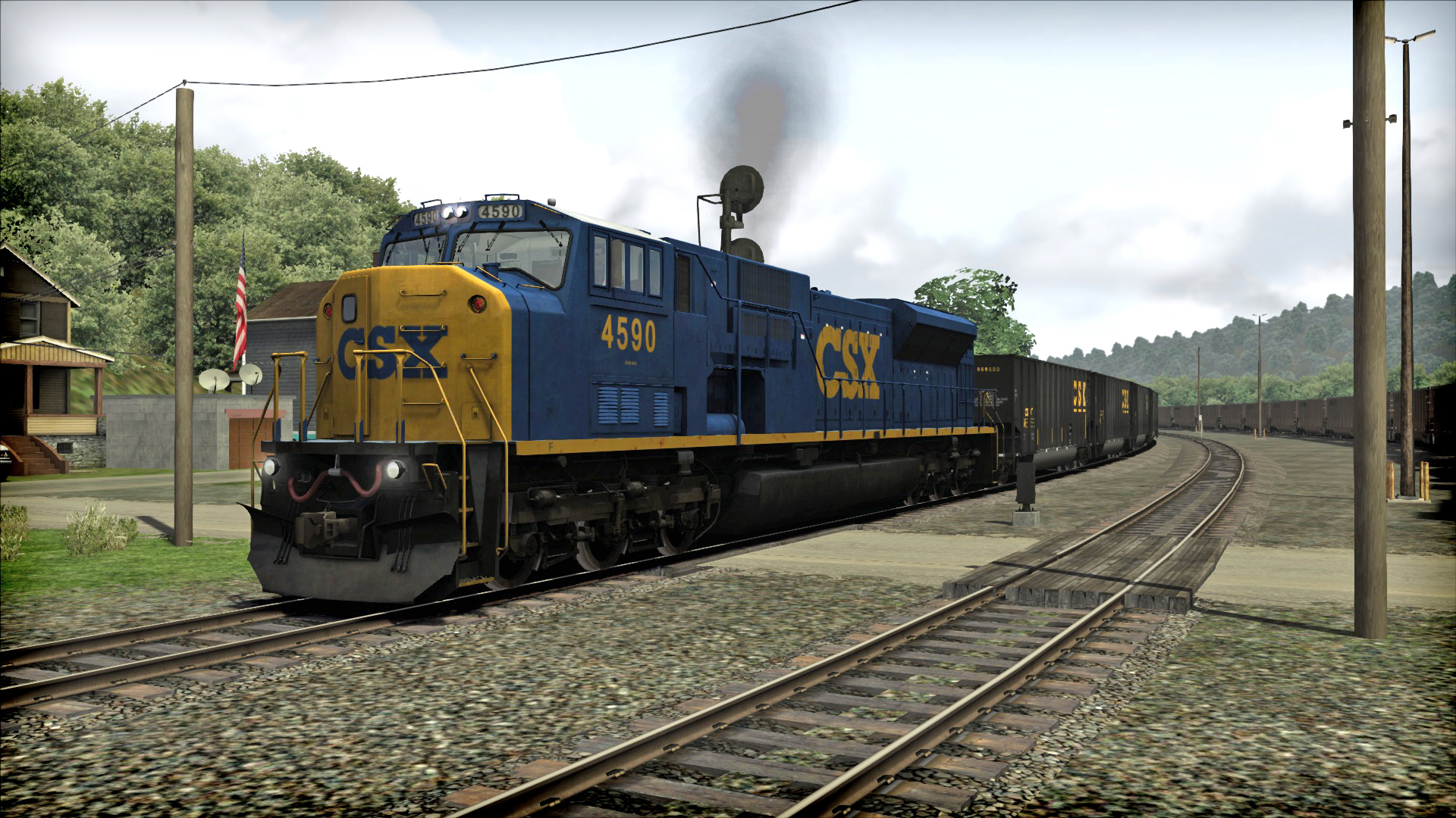 Train Simulator: CSX SD80MAC Loco Add-On Featured Screenshot #1