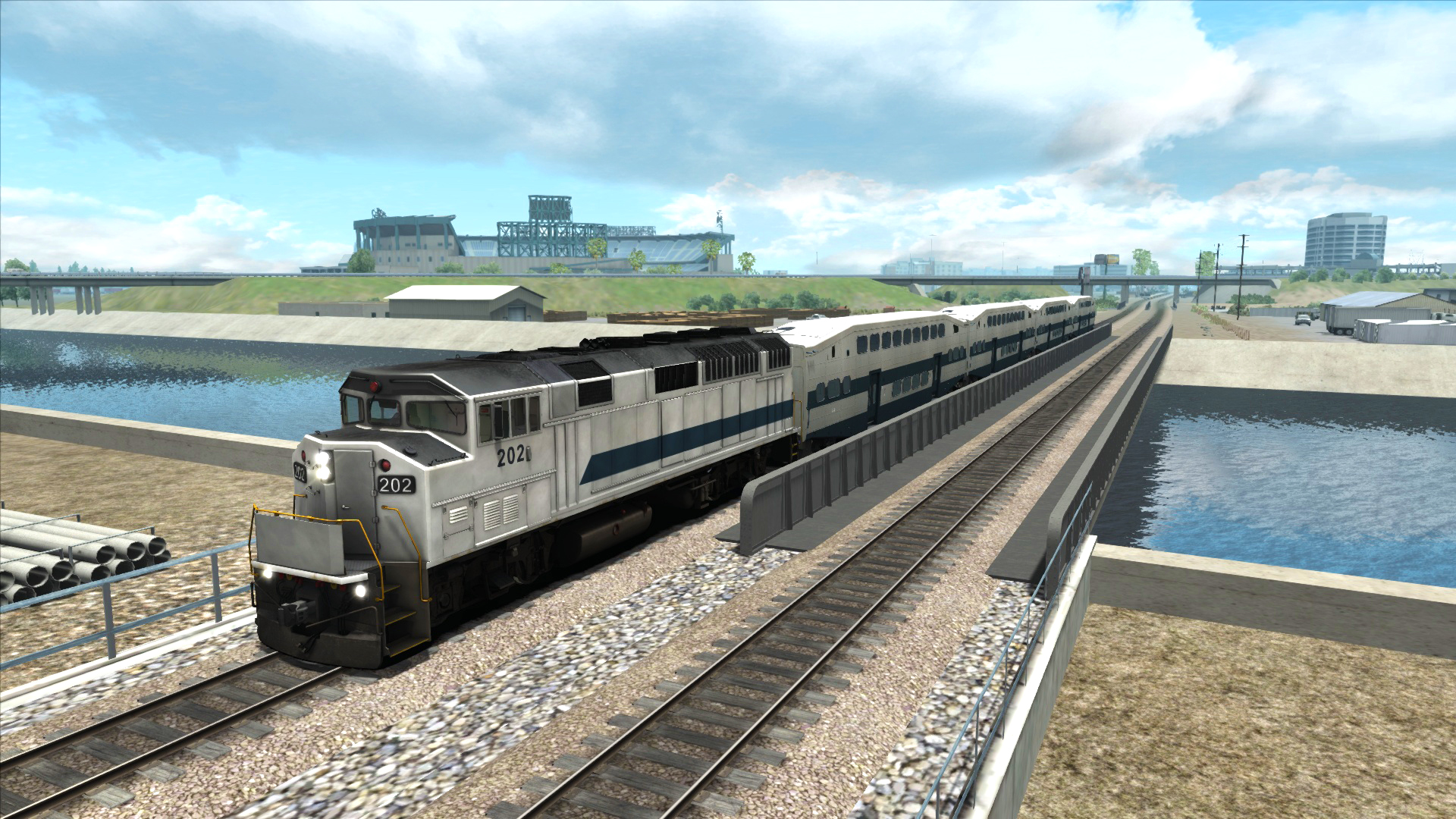 Train Simulator: Los Angeles Commuter Rail F59PH Loco Add-On Featured Screenshot #1