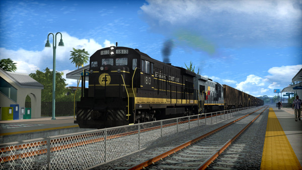 KHAiHOM.com - Train Simulator: Seaboard GE U36B Loco Add-On