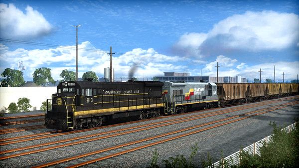 KHAiHOM.com - Train Simulator: Seaboard GE U36B Loco Add-On