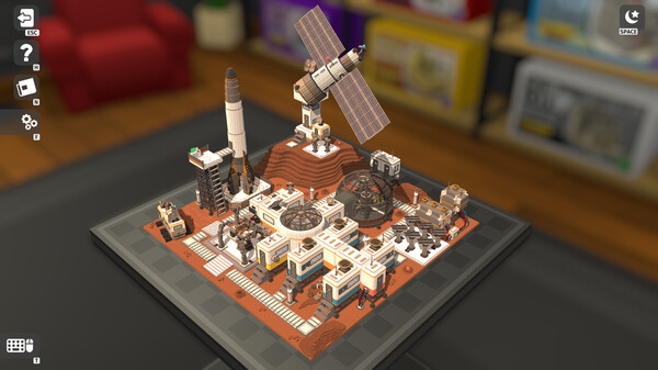 Diorama Builder - Mars Colony