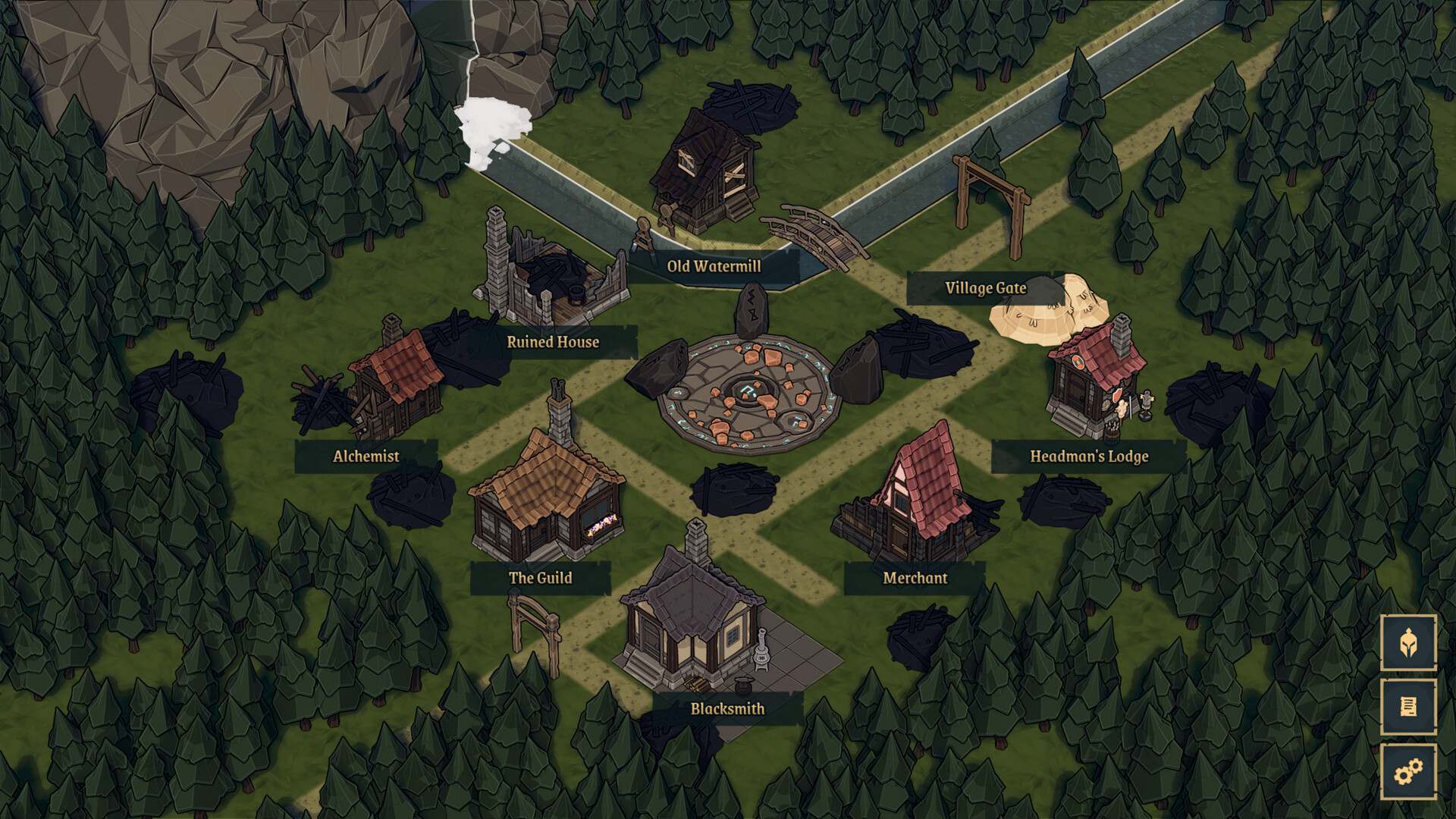 Lecherous Village scene