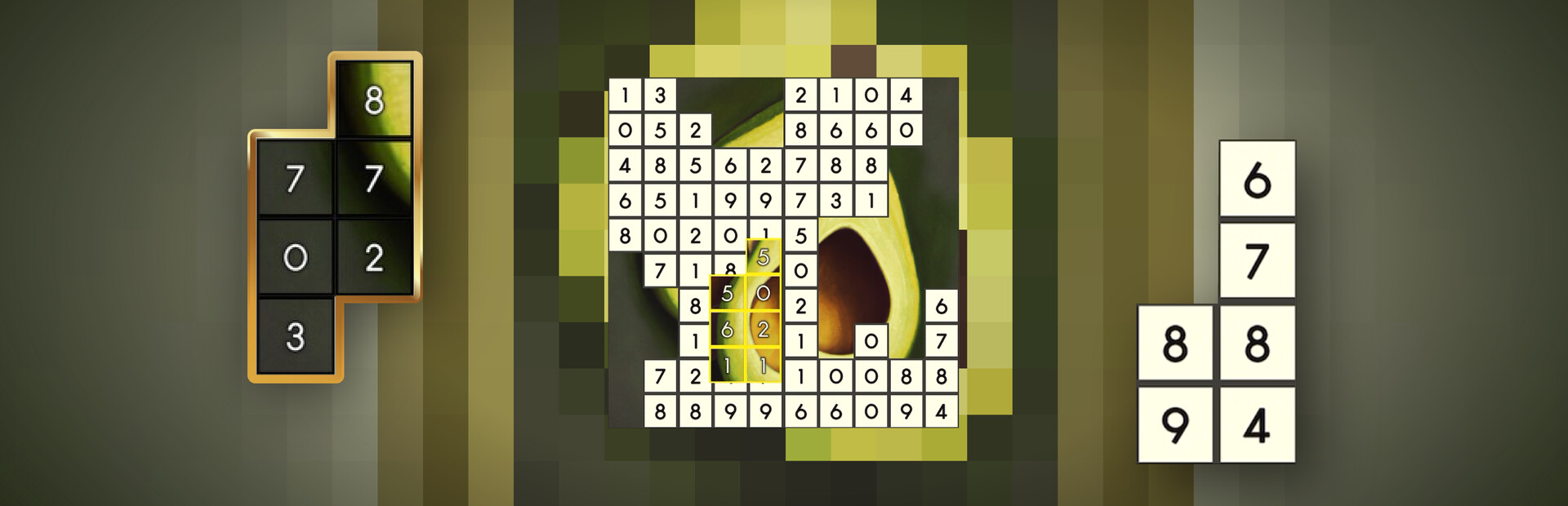 Color Hunt - Number Jigsaw Puzzle