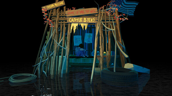 Скриншот из Stranger Things VR