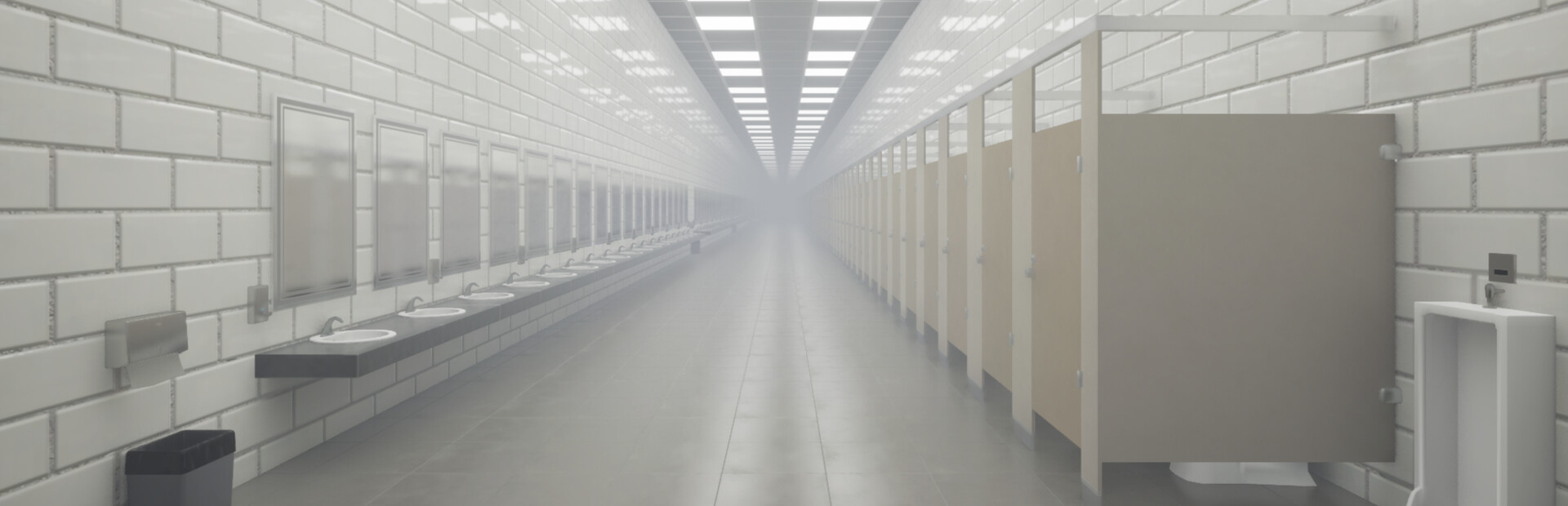 THE BATHROOMS