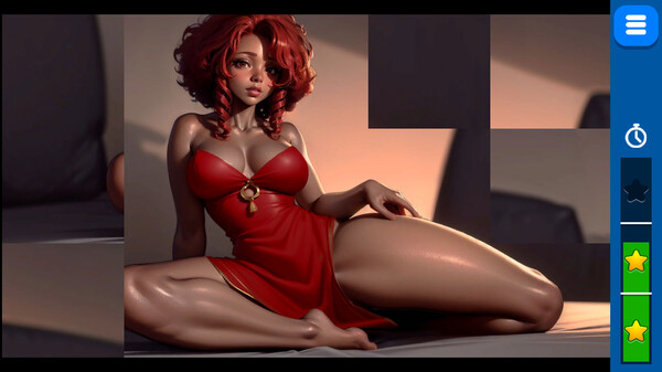 Screenshot z LEWD GIRLS: Hentai Puzzle