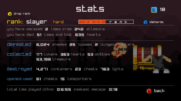 Screenshot z Diehard Dungeon