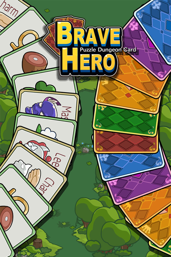Capa de Brave Hero:Puzzle Dungeon Card