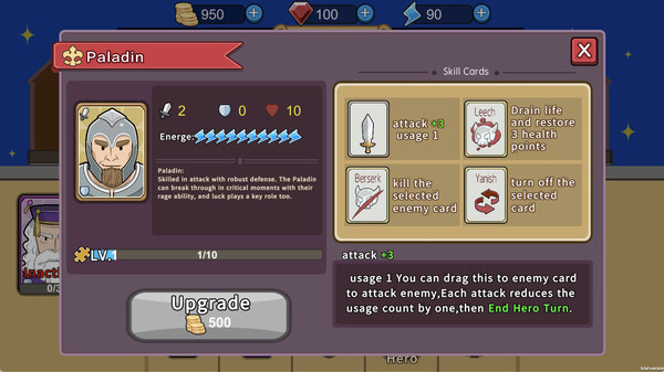 Brave Hero:Puzzle Dungeon Card screenshot 4