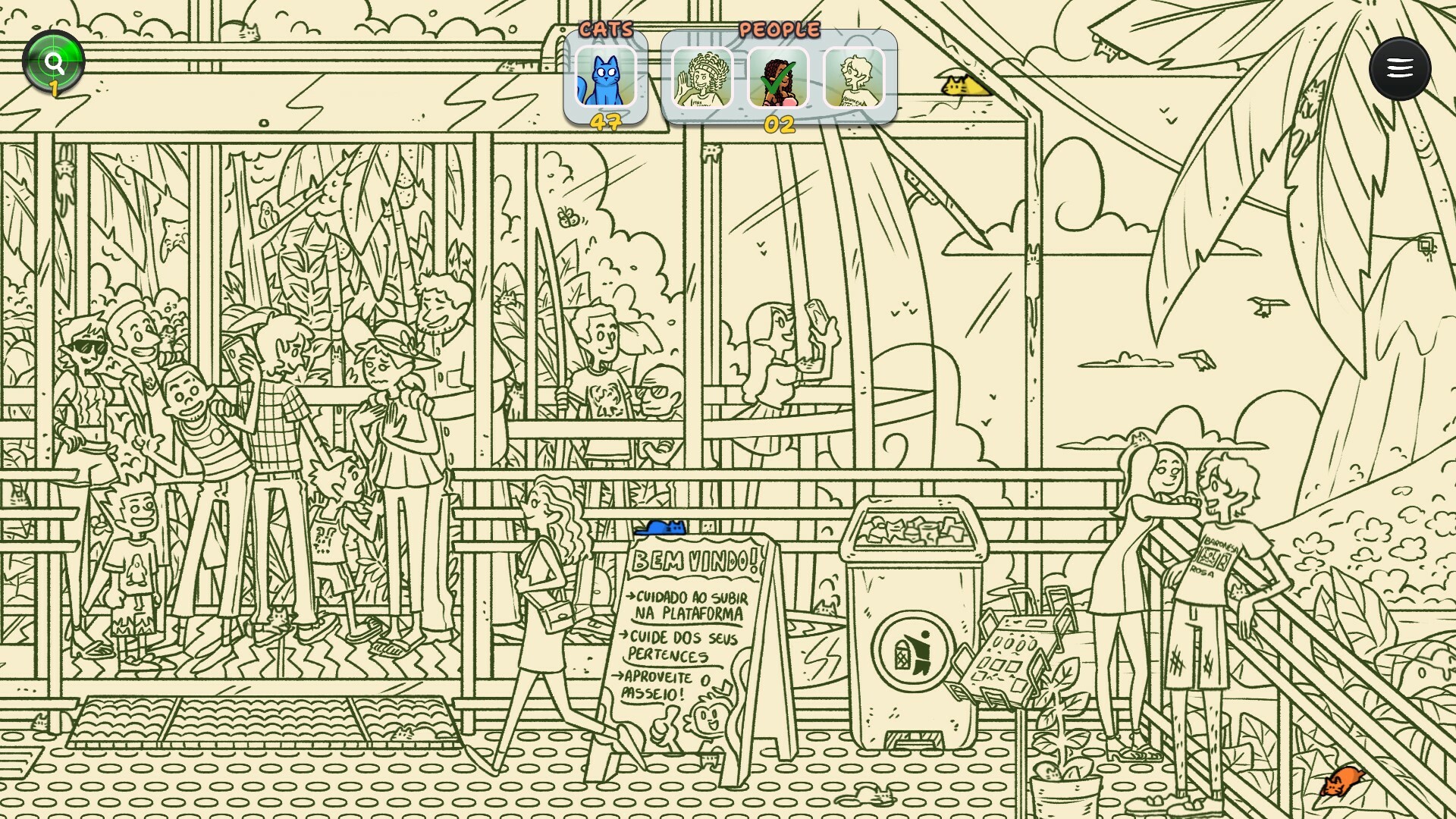 Hidden Cats in Rio de Janeiro screenshot 4