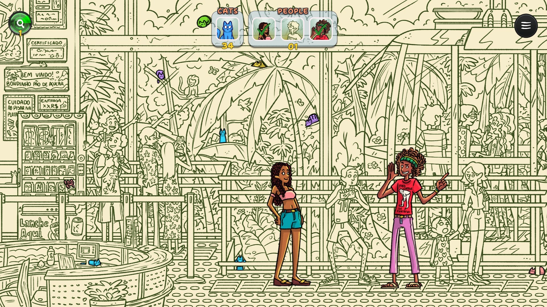 Hidden Cats in Rio de Janeiro screenshot 6