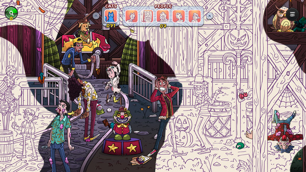 Hidden Cats in Spooky Carnival — 4