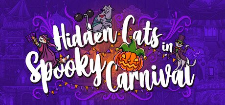 Hidden Cats in Spooky Carnival header art