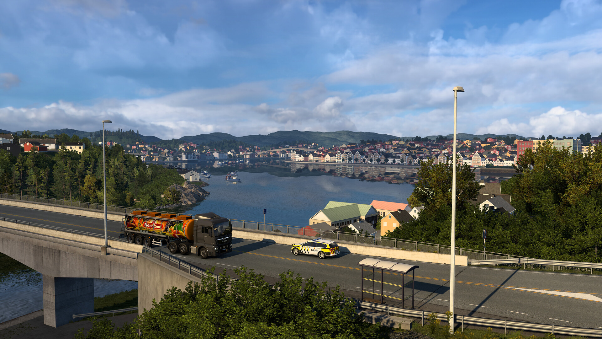 Скриншот Euro Truck Simulator 2 - Nordic Horizons — кадр 12