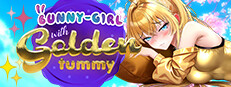 Bunny-girl with Golden tummy