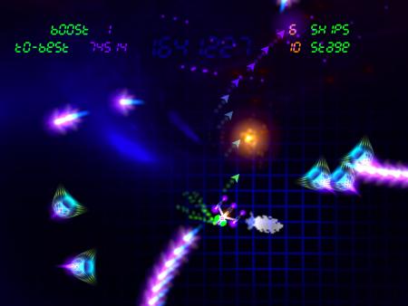 Screenshot z GridRunner Revolution