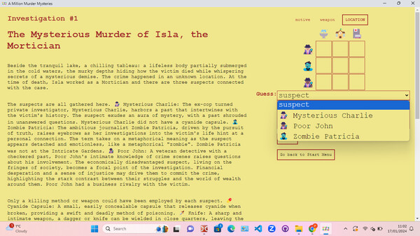 A Million Murder Mysteries screenshot 4
