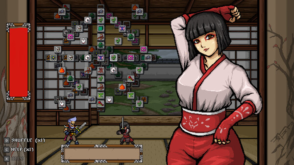 Warriors Waifus Mahjong screenshot 3