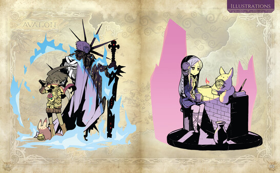 The Legend of Legacy HD Remastered - Mini Art Book